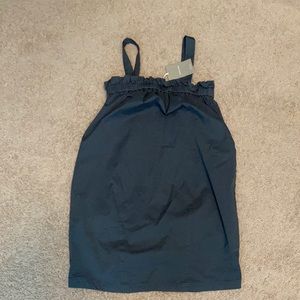 Everlane Organic Cotton Paper Bag Dress